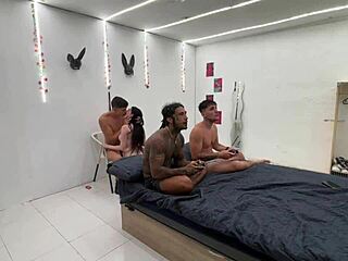 Britney, a pierced Dutch girl, craves intense Latin orgies