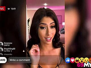 Milf influencer uploads videos all day long on social media!