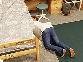 In the gloryhole, another delicious cock brought me to orgasm and returned the favor.