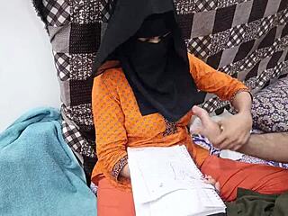 pakistani student in hijaab banged by tuition teacher