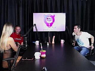 The blonde felt heat, undressed after the guest's comment