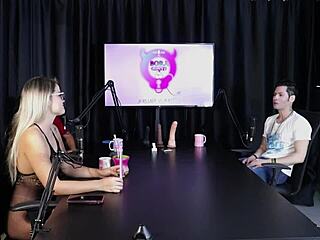 Blonde Feels Heat Strips Off In Swingers House See Through