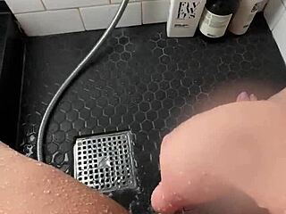 Holy Crap, Hot Aesthetic Stepsis Masturbating in Sunny Shower, Teen 18+ Amateur!