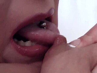 vanessa's first casting has her stripping down and showing off those big nipples with blonde hair