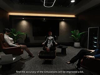 Caroline and Anna explore redhead fantasies with big tits, shaved pussy licking, and edging in part two