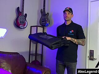 Redhead Babe Madison Morgan Rides Cock, Gets Creampied by Alex Legend