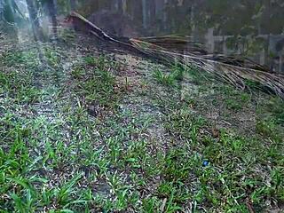 Busty College Babe Tied Up for Intense Tickling Session.