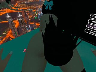 Muscular futanari mommy rails girlfriend pussy