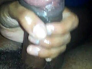 Teen 18+ desi neighbour gives handjob leading to cumshot