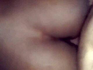 Hot Ebony Babymama Fucked by Big Black Cock