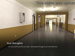 amber, the sexy thicc blonde teen, gets bound in a horny roleplay, her big tits and ass on display