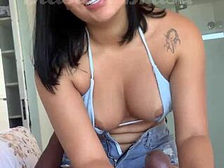 Intense Emotions Surge in Lina Nakamura's Asian Teen Encounter with John Coffee's Massive Cock