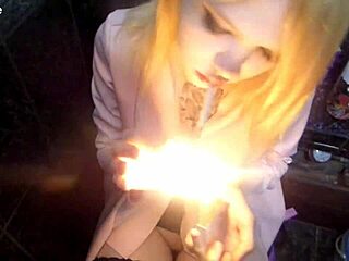 Bodybuilder slut gets deep anal penetration causing gaping.