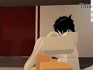 Watch me get fucked by a random guy in Roblox!