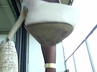 carla dominates with boots and dildo 😈