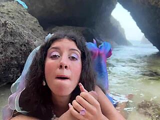 i met a beautiful mermaid on an island and gave her legs so that