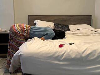 Damn, your wife’s so hot! Cheating doggystyle in hotel rocks!