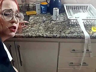 Submissive Asian Maid Takes Hard Cock From Boss. Her wet ass gets pounded in interracial anal play.