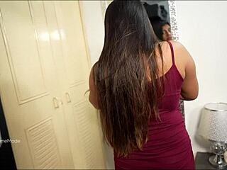 Sharing bed with stepbrother turned into wild action