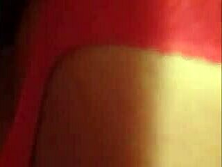 My NASTY Wife In Sexy Red Lingerie Shows Pussy