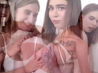 Bella Tornado Anastasia Mistress takes on two cocks