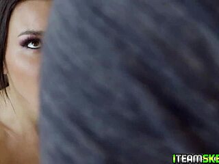 Hot Nurse Rips Clothes And Masturbates Shaved Pussy To Orgasm