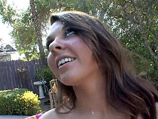 Cali Hayes Sucks And Bangs Daddy With Deepthroat And Anal Action