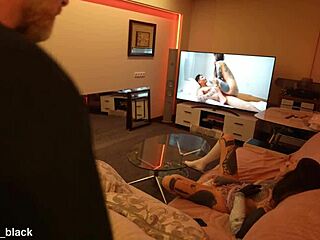 I behave badly so my stepfather punishes me with cum-covered blowjob