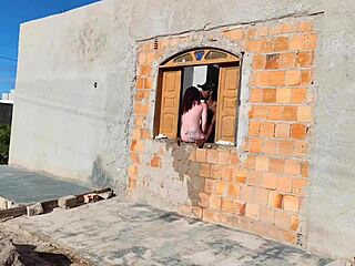 Beautiful Couple Caught Having Wild Sex in Construction Site