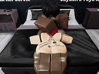 yo, pounding this thick redhead bitch hard in roblox, you in?