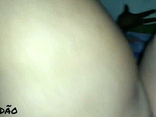 Latina cums from assfucking with big tits