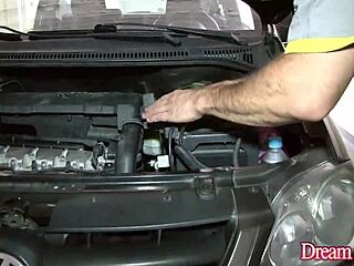 Super Hot Tranny Graziela Cinturinha Takes Cock Like A Slut!