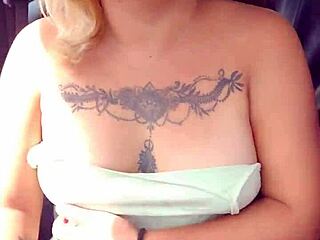 Want to see my tits and panties in the car?