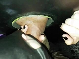 real married couple karina and lucas swing at glory hole fun