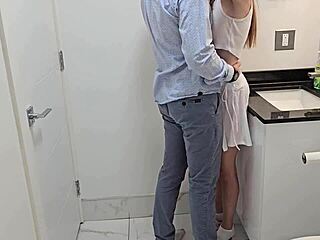 A guy had sex with an 18-year-old girl in the toilet at the party