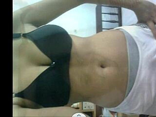 Indian teen sangita shows off her sexy shaved pussy