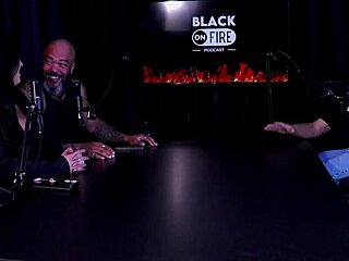 Brunette Takes Ass Spanking, Begs Mercy, Gets Tits Exposed by Presenter