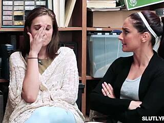 Marilyn Johnson Gets Horny And Begs Officer To Fuck Her Holes