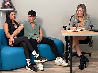 Shaira Teaches Colombian Couple Threesome Techniques