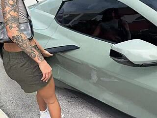 sneaky teens charlette mae and scott stark fuck outdoors