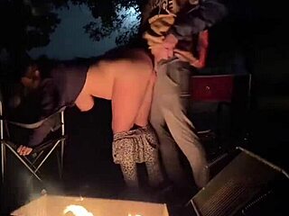 i shared my pussy at the public campsite, hoping to get caught