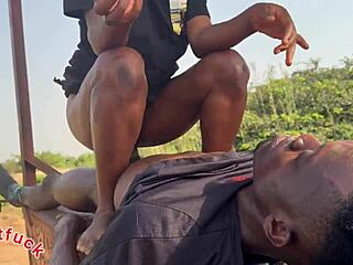 nigeria girl gives me a mind-blowing blowjob, i'm obsessed!