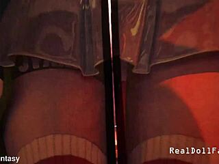 First time at a sex doll brothel, wow!