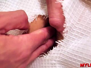 Mylfex - Stepmom Accidentally Anal Fucked By Stepson Through Shower Hole