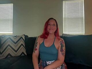 Scarlett Peach On Casting Couch – Big Black Cock Action!