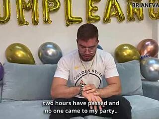 my birthday gift is a foursome with three horny colombian latinas, wow!