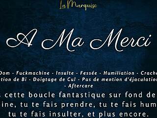 French femdom gives detailed jerk off instructions with dirty talk in audio ASMR