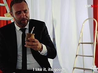 Sicilia says, fuck my pussy hard, old stud