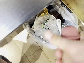 Fucking my doll while watching porn and cumming