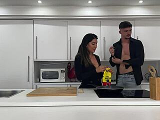 Hey, that milf wife is getting fucked by her husband's best friend for revenge!